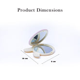 Sunflower Pocket Mirror β Bright & Beautiful in Orange